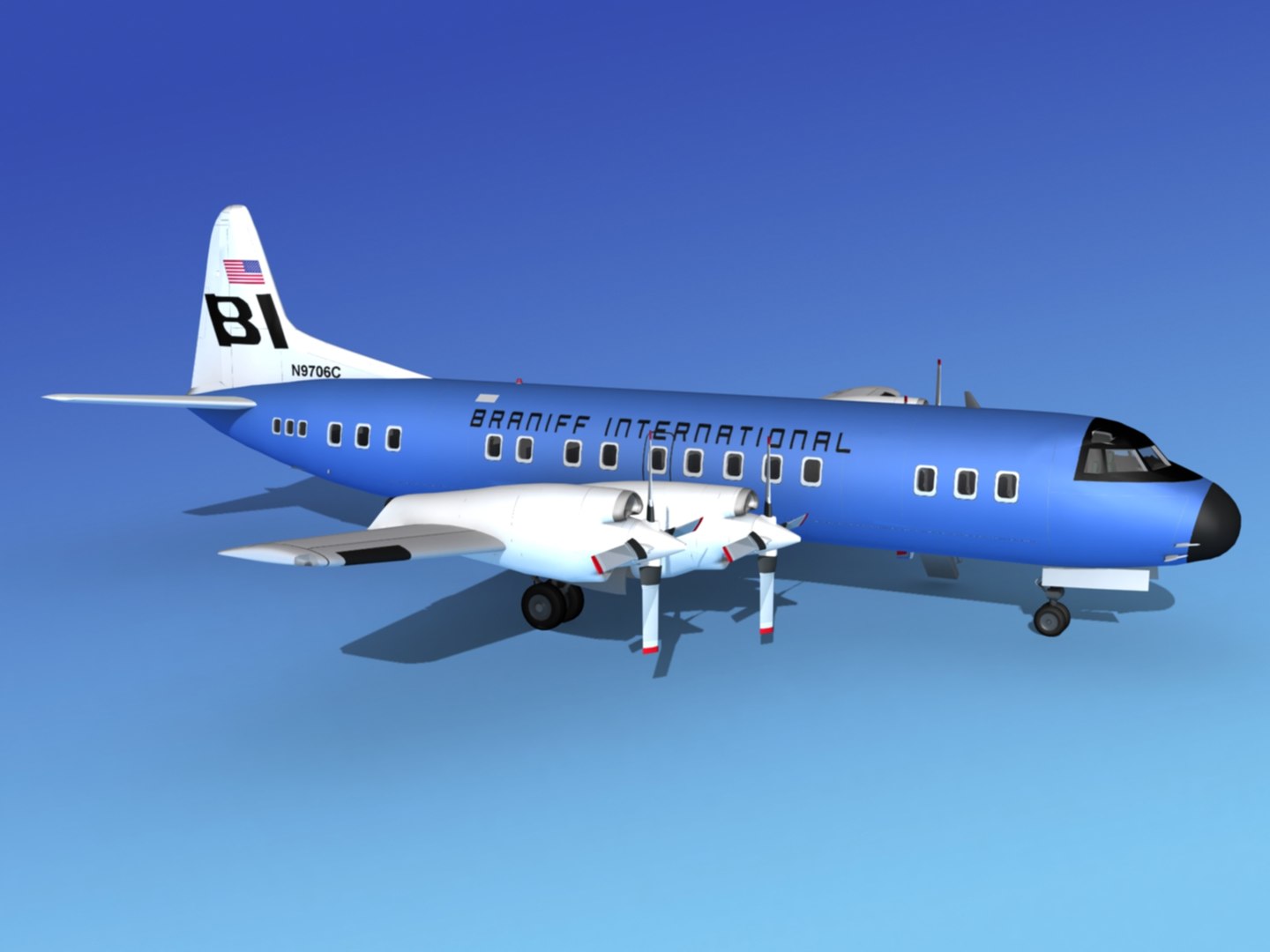 3d Propellers Electra Lockheed