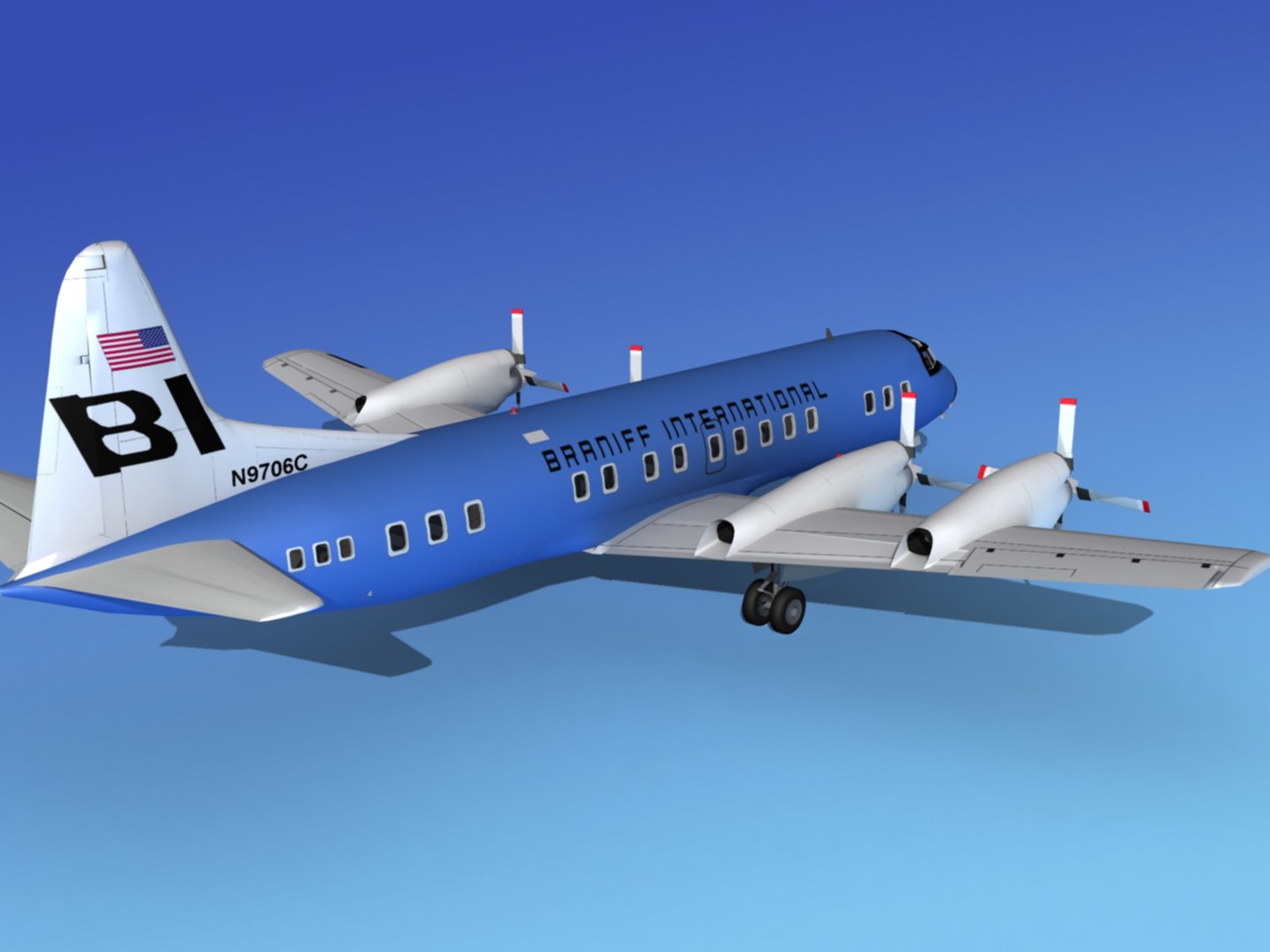 3d Propellers Electra Lockheed