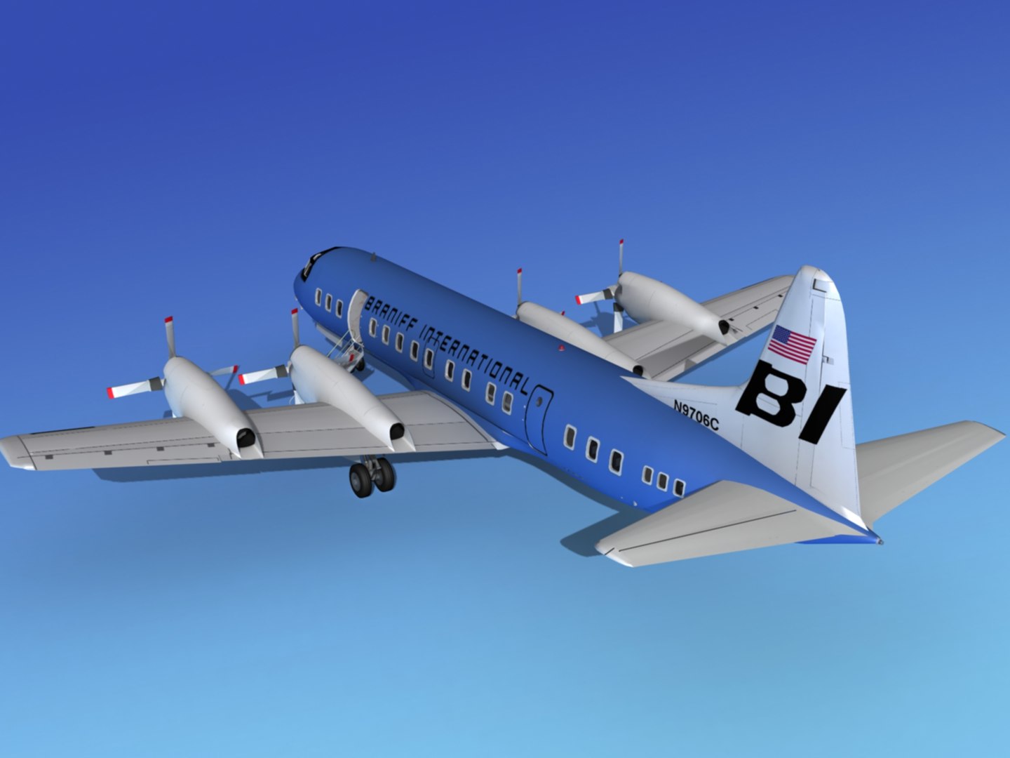 3d Propellers Electra Lockheed