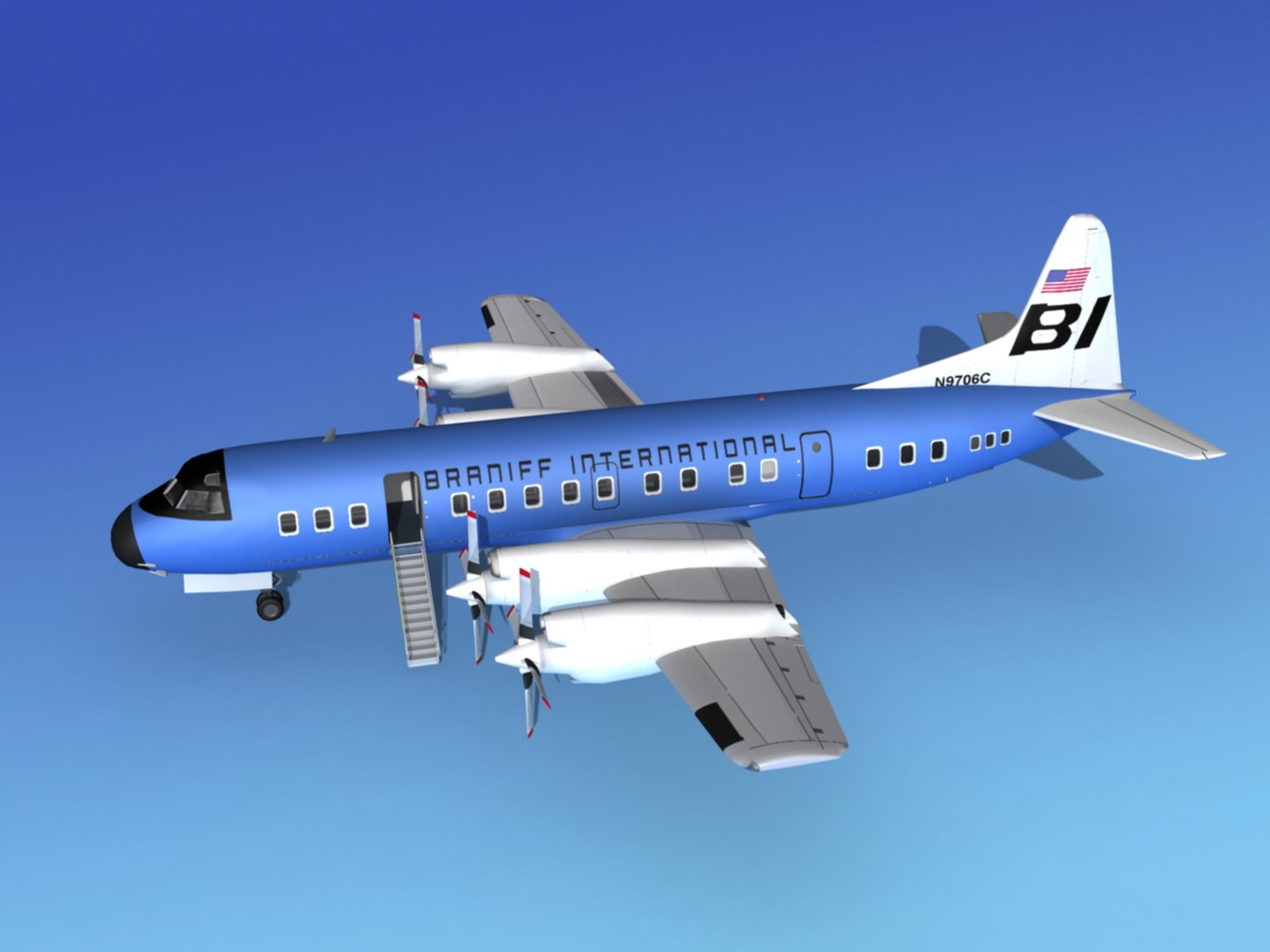 3d Propellers Electra Lockheed