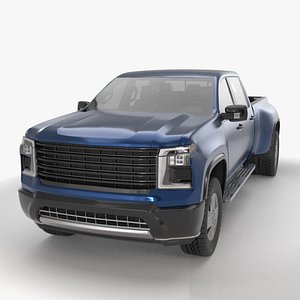 3D model Generic Pickup Truck 01