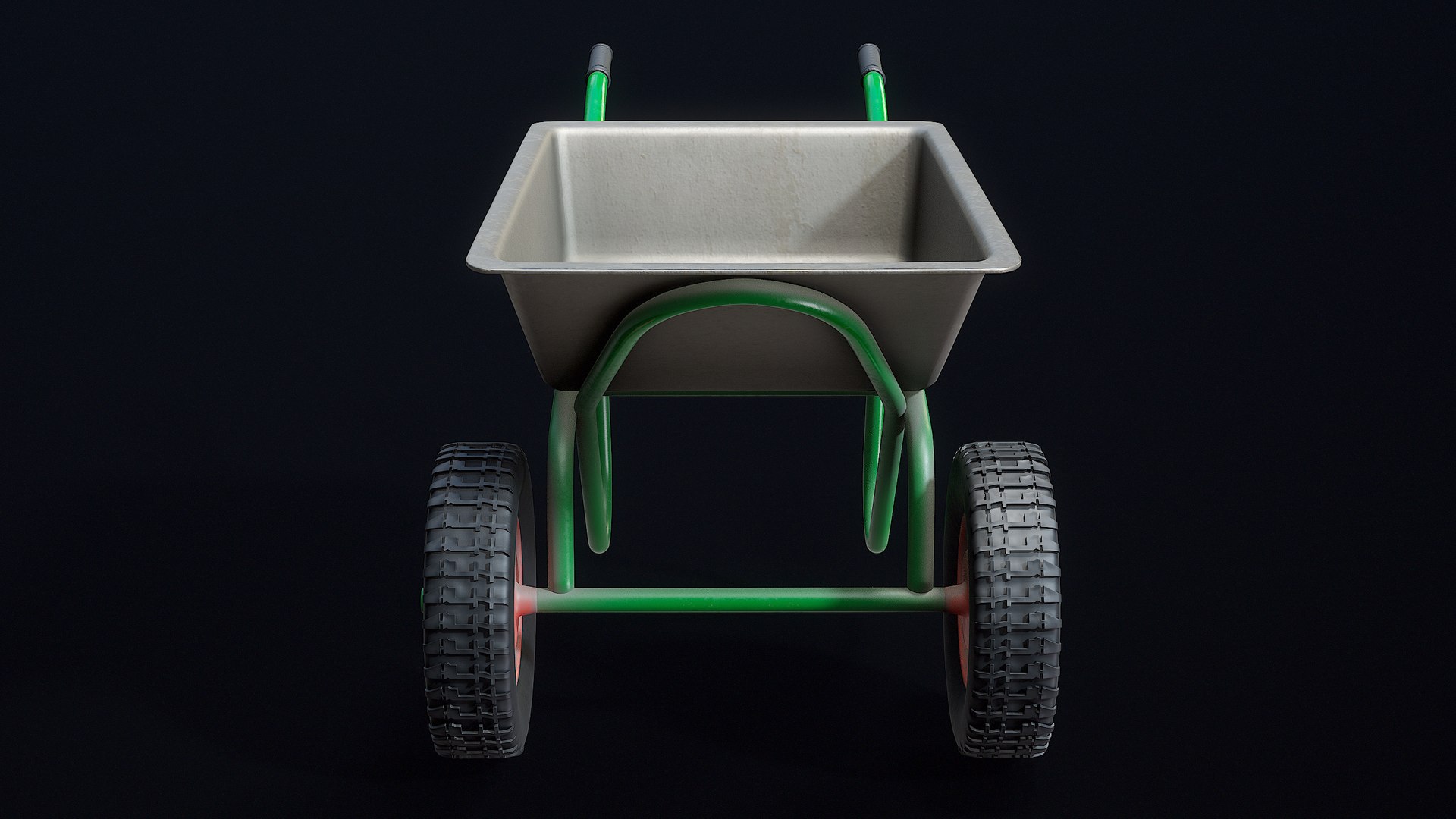 Wheelbarrow PBR 3D - TurboSquid 1995869
