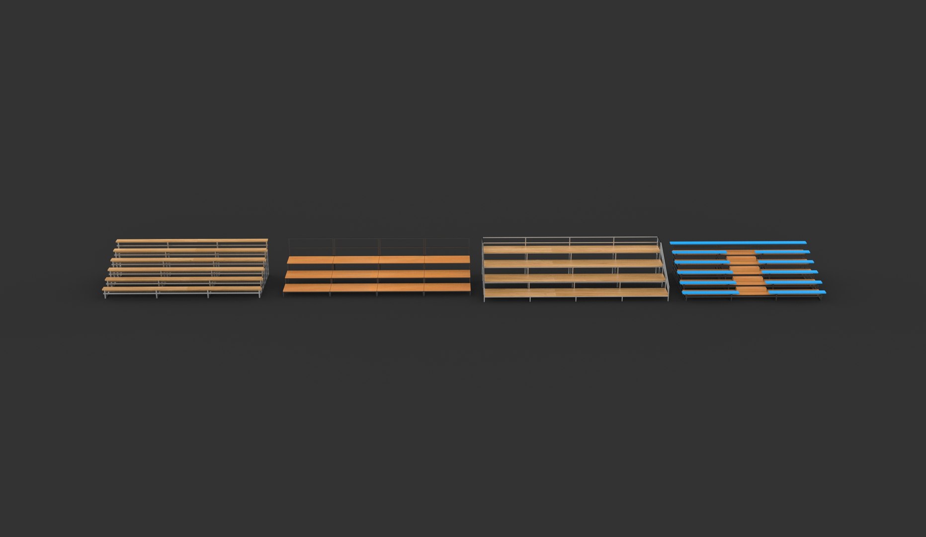 3D portable bleacher set 01 3D model https://p.turbosquid.com/ts-thumb/KG/UFnVZo/WD/portablebleacherset01texture.11711/jpg/1791141292/1920x1080/fit_q87/4599e2f91f386c819c13ae8c18f5dcb6211e76b7/portablebleacherset01texture.11711.jpg