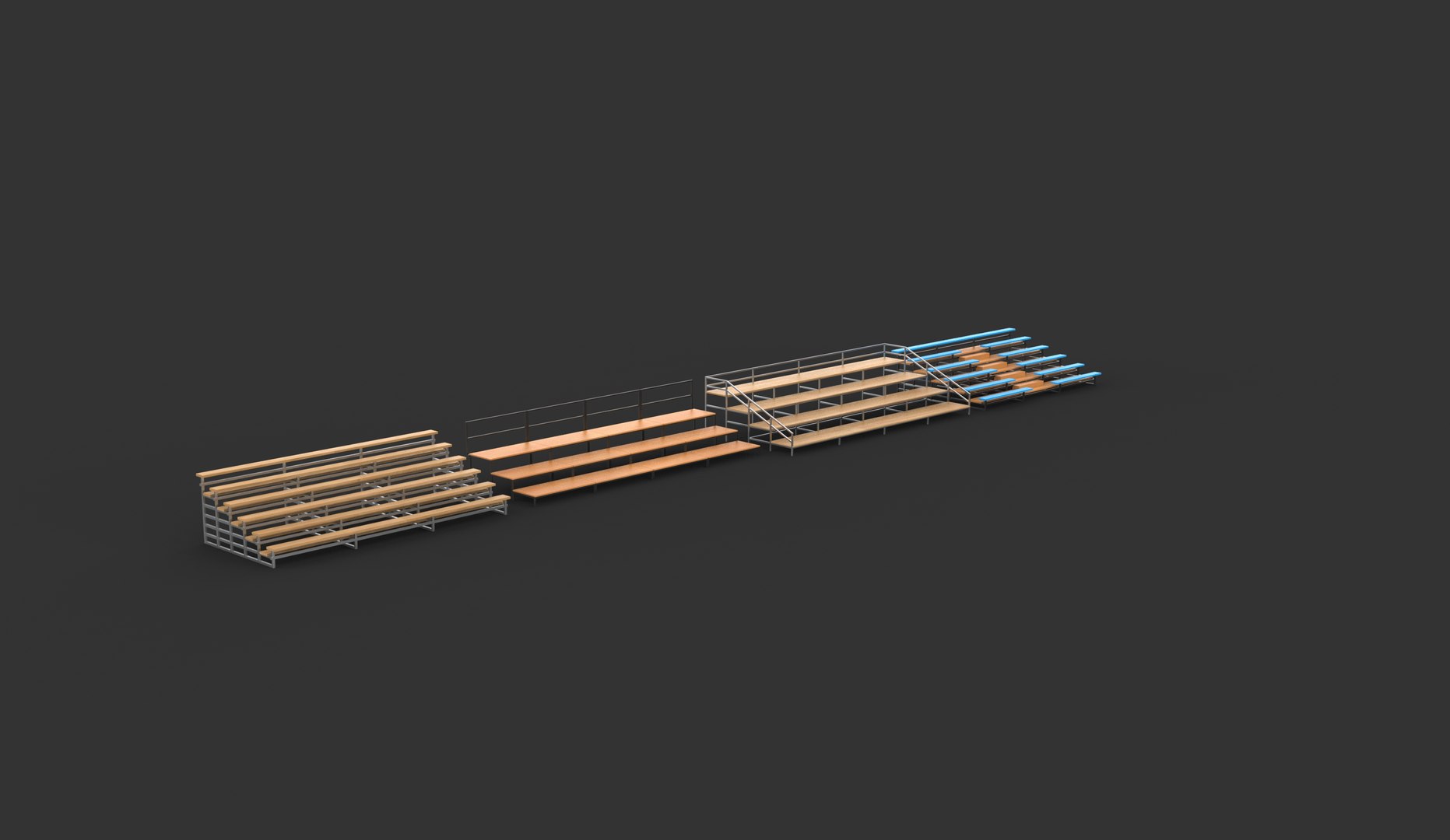 3D portable bleacher set 01 3D model https://p.turbosquid.com/ts-thumb/KG/UFnVZo/h1/portablebleacherset01texture.11710/jpg/1791141289/1920x1080/fit_q87/89597e6a067f8b08f6384a238640bf3c2fb81663/portablebleacherset01texture.11710.jpg