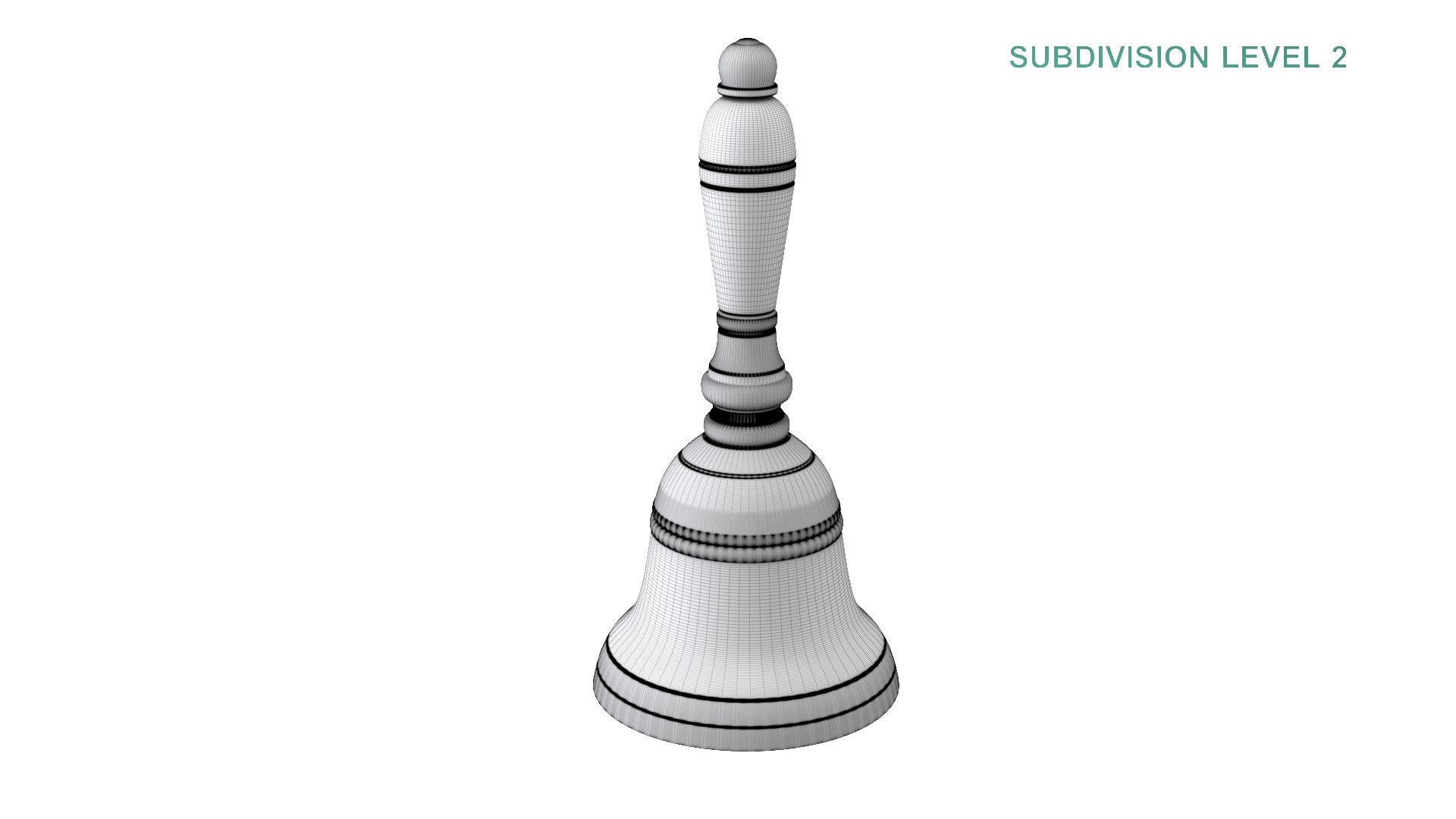 Hand Bell 3D - TurboSquid 1780473