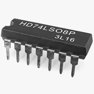 3D hd74ls08p logic gate integrated