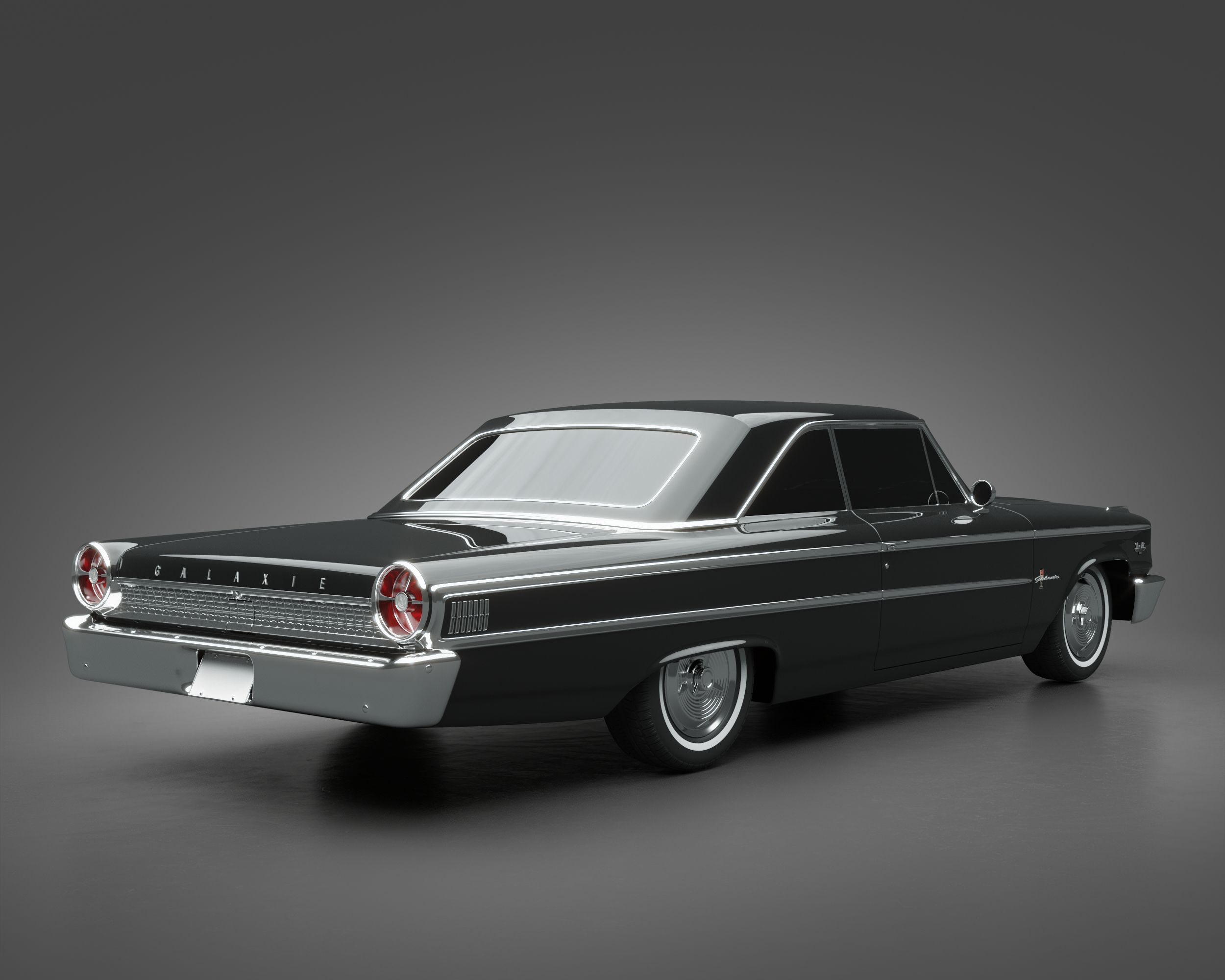 3D 1963 Ford Galaxie - TurboSquid 1741224