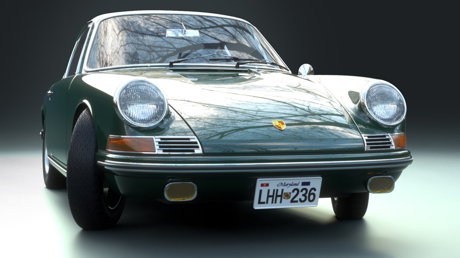 3D Porsche 912 1968 911 TurboSquid 1442105