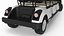Six Seat Golf Electric Car Yamaha Rigged for Cinema 4D