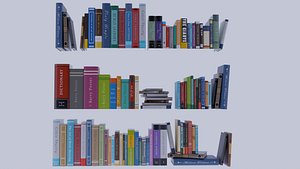 Books for interior decoration model