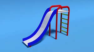 playground slide 3D model
