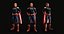 Homelander Low-poly 3D Model