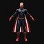 Homelander Low-poly 3D Model