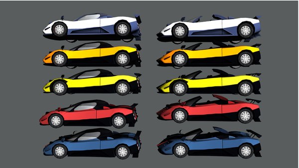 Race Cars Animations 3D model - TurboSquid 1866789