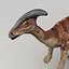 Parasaurolophus rigged
