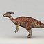 Parasaurolophus rigged