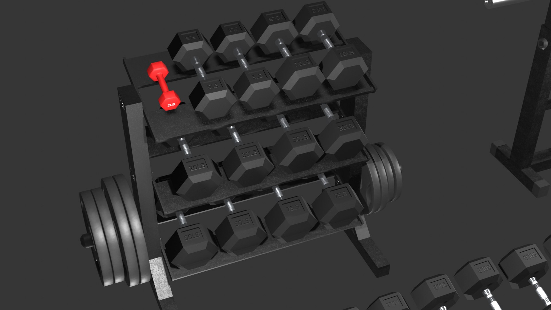 3D Model Gym Equipment Collection Vol1 - TurboSquid 2252764