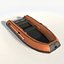 Schlauchboot "solar 380" low poly