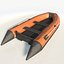 Schlauchboot "solar 380" low poly