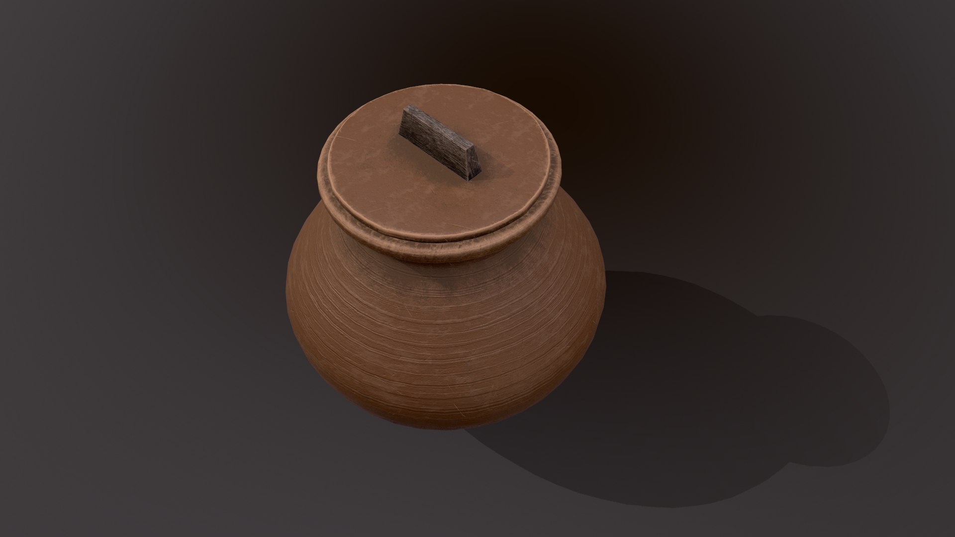 3D Clay Jar - TurboSquid 2035995