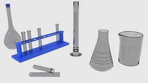 3d model glassware -