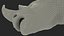 Adult Rhino Head Fur