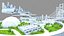 Sci-Fi Futuristic Future Flying City