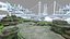 Sci-Fi Futuristic Future Flying City