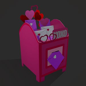 3D Valentines Mail Box