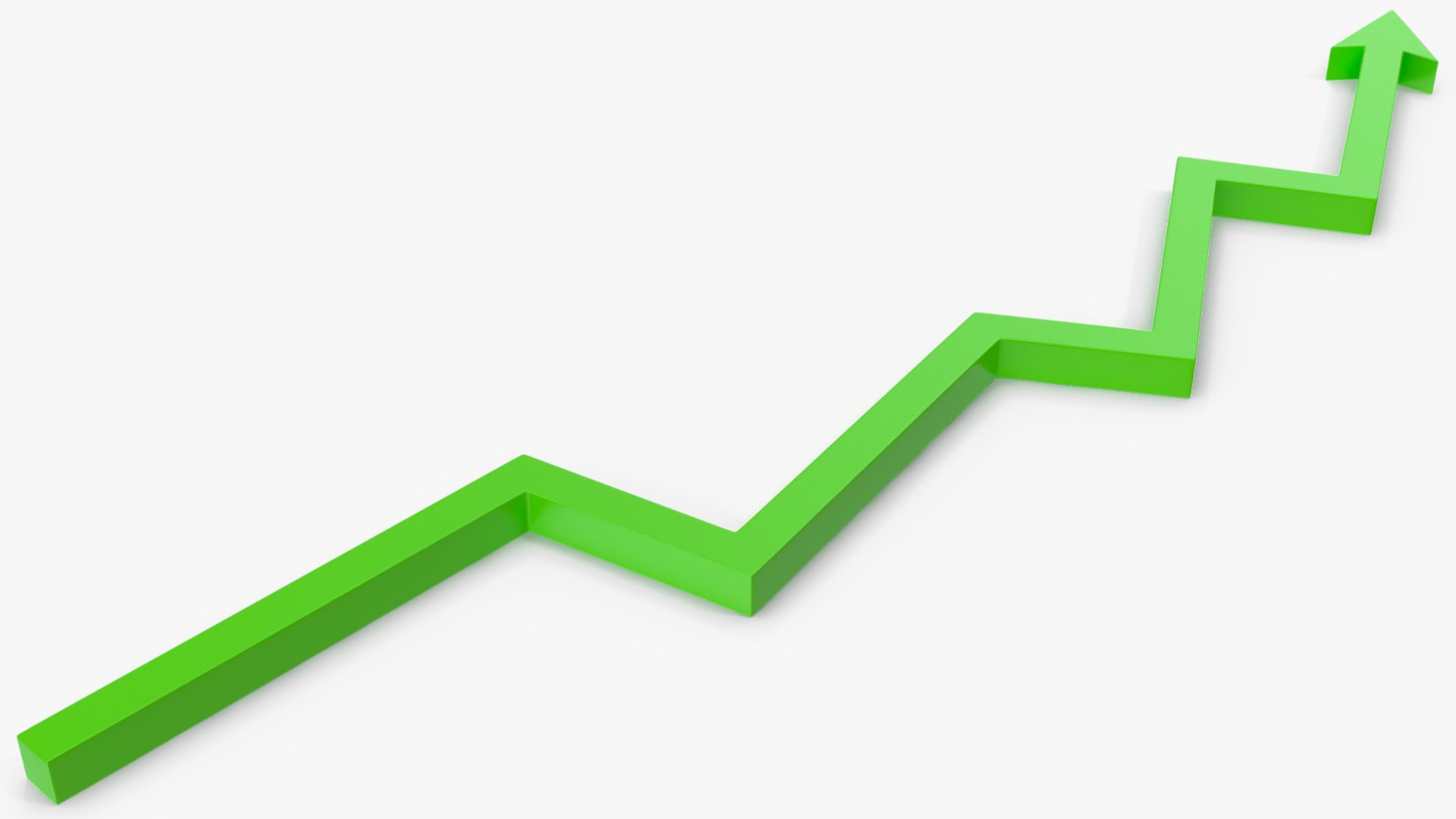 3D Arrow Graph - TurboSquid 1703732