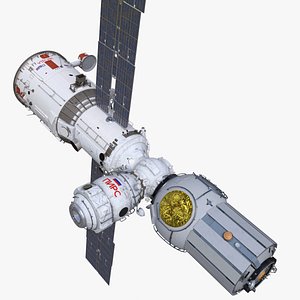 Airlock Module for ROS Station 3D model