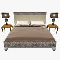 Bizzotto Rebecca bed with nightstands