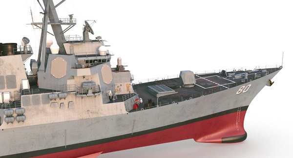 Uss roosevelt ddg 3D model - TurboSquid 1355302