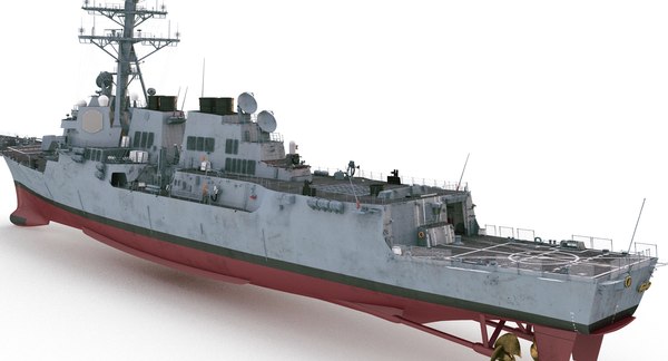 Uss roosevelt ddg 3D model - TurboSquid 1355302