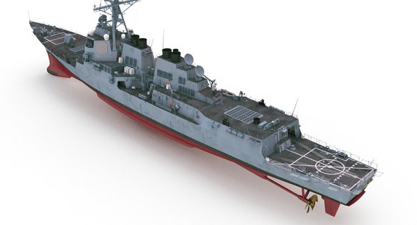 Uss roosevelt ddg 3D model - TurboSquid 1355302