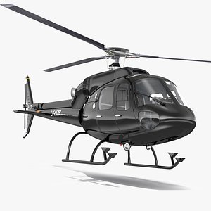 Light Helicopter Hughes Oh 3d Max