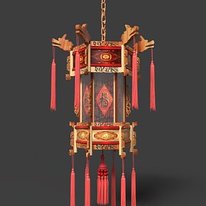 3D Chinese Palace Lantern