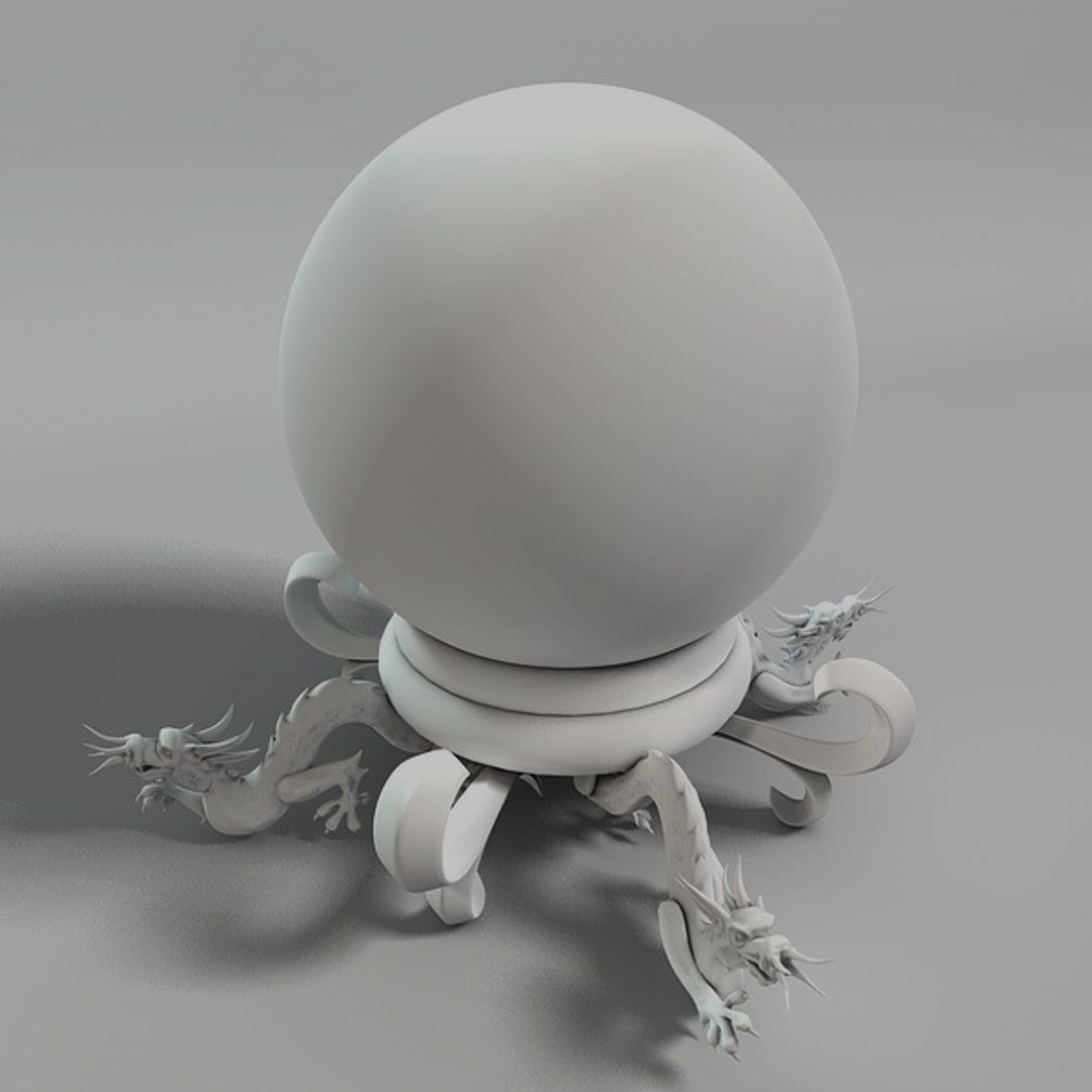 3d model oracural magic orb