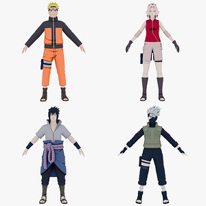 Naruto Collection 3D model