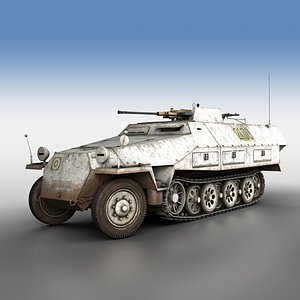 SD.KFZ 251/17 - Ausf.D - Anti-Aircraft-Vehicle - 2100