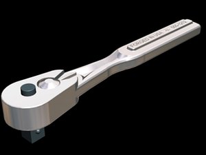 inch tools sockets wrench 3d model