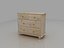 Harvest Oak Wood Bedroom Furniture Set - High Quality Furniture 3d model