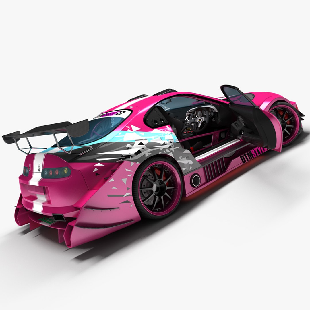 3d Toyota Supra Rz Model