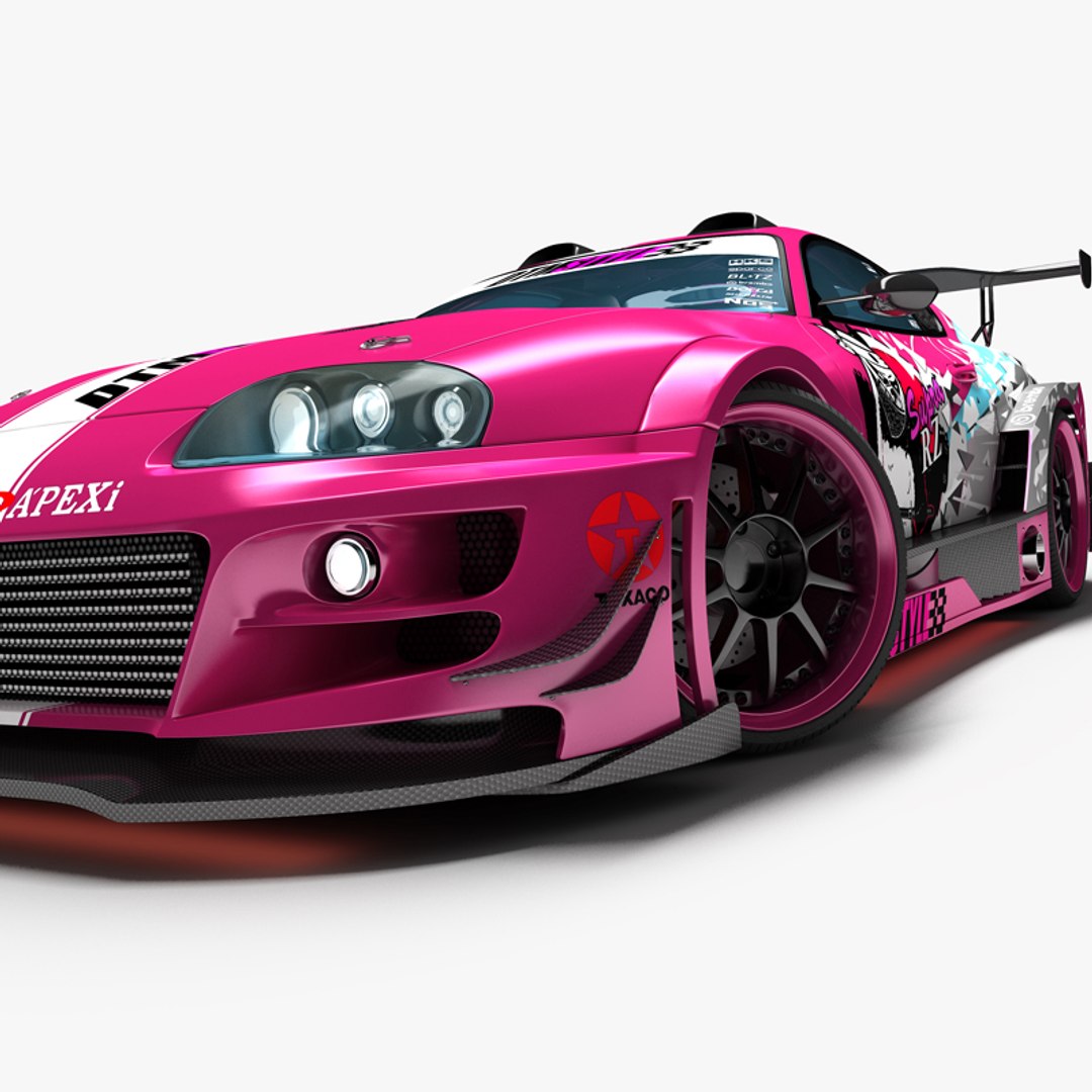 3d Toyota Supra Rz Model