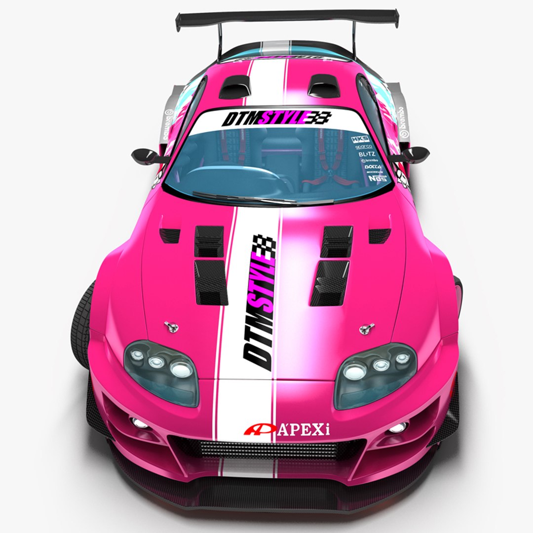 3d Toyota Supra Rz Model
