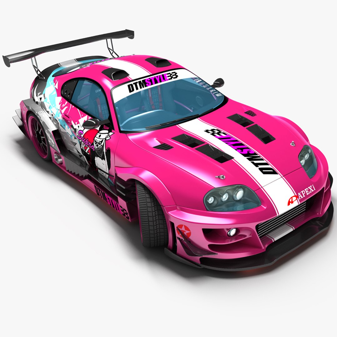 3d Toyota Supra Rz Model