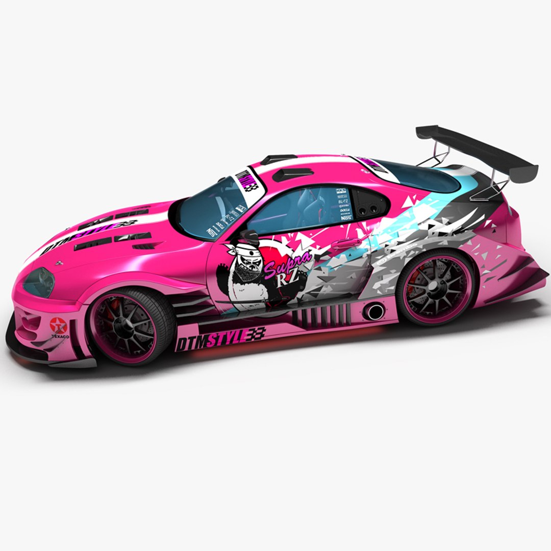 3d Toyota Supra Rz Model