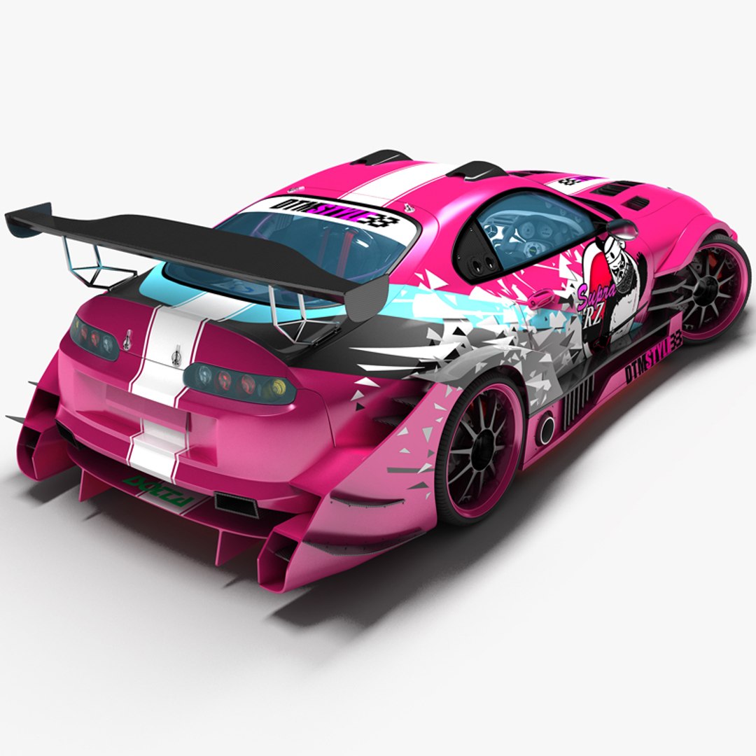 3d Toyota Supra Rz Model