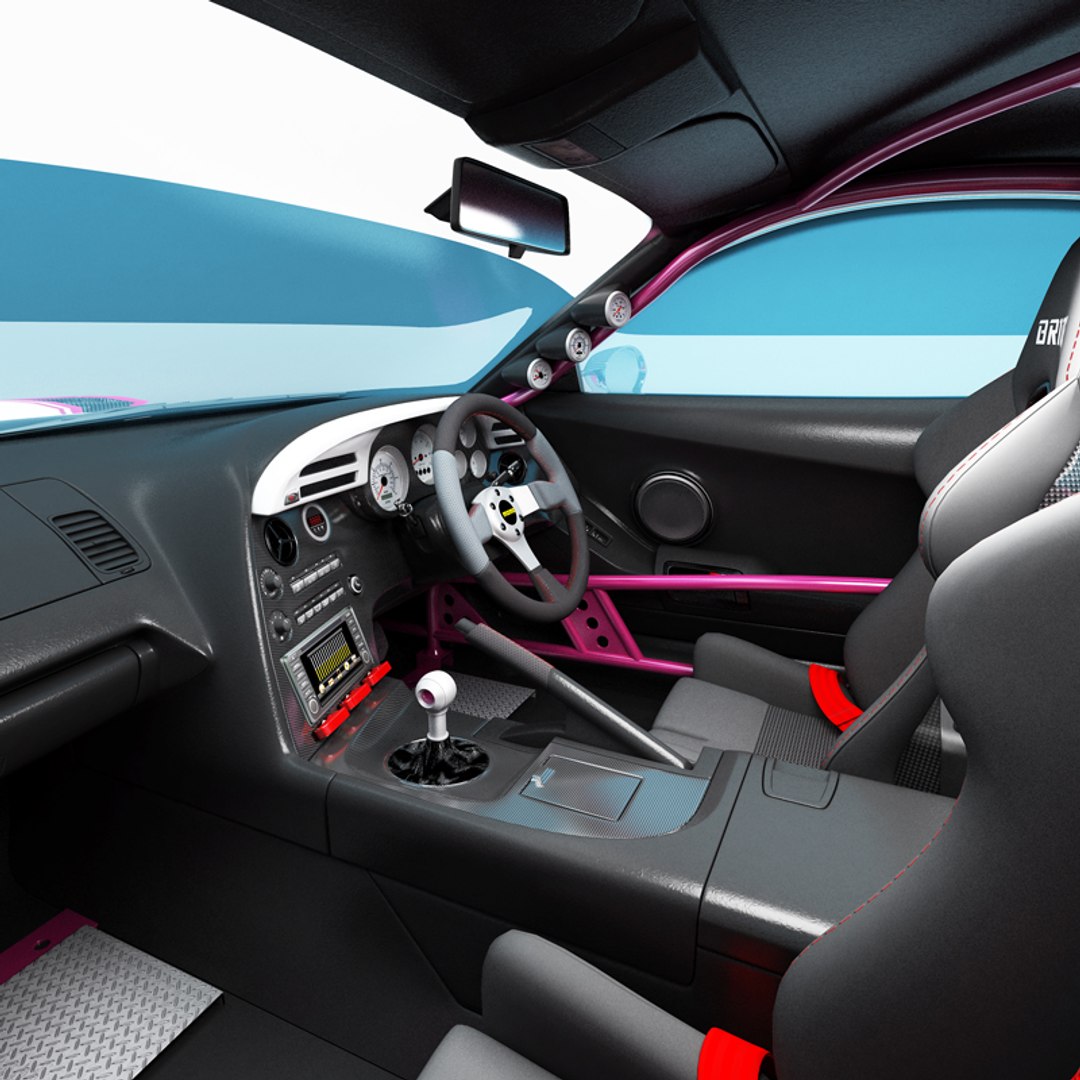 3d Toyota Supra Rz Model