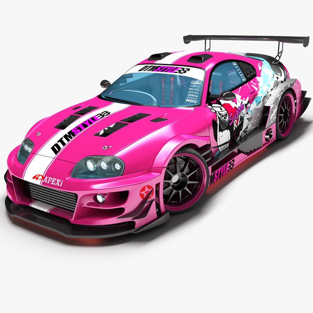 3d Toyota Supra Rz Model